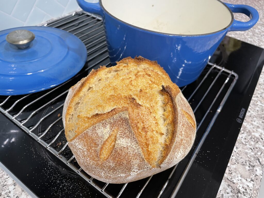 Home made sourdough loaf